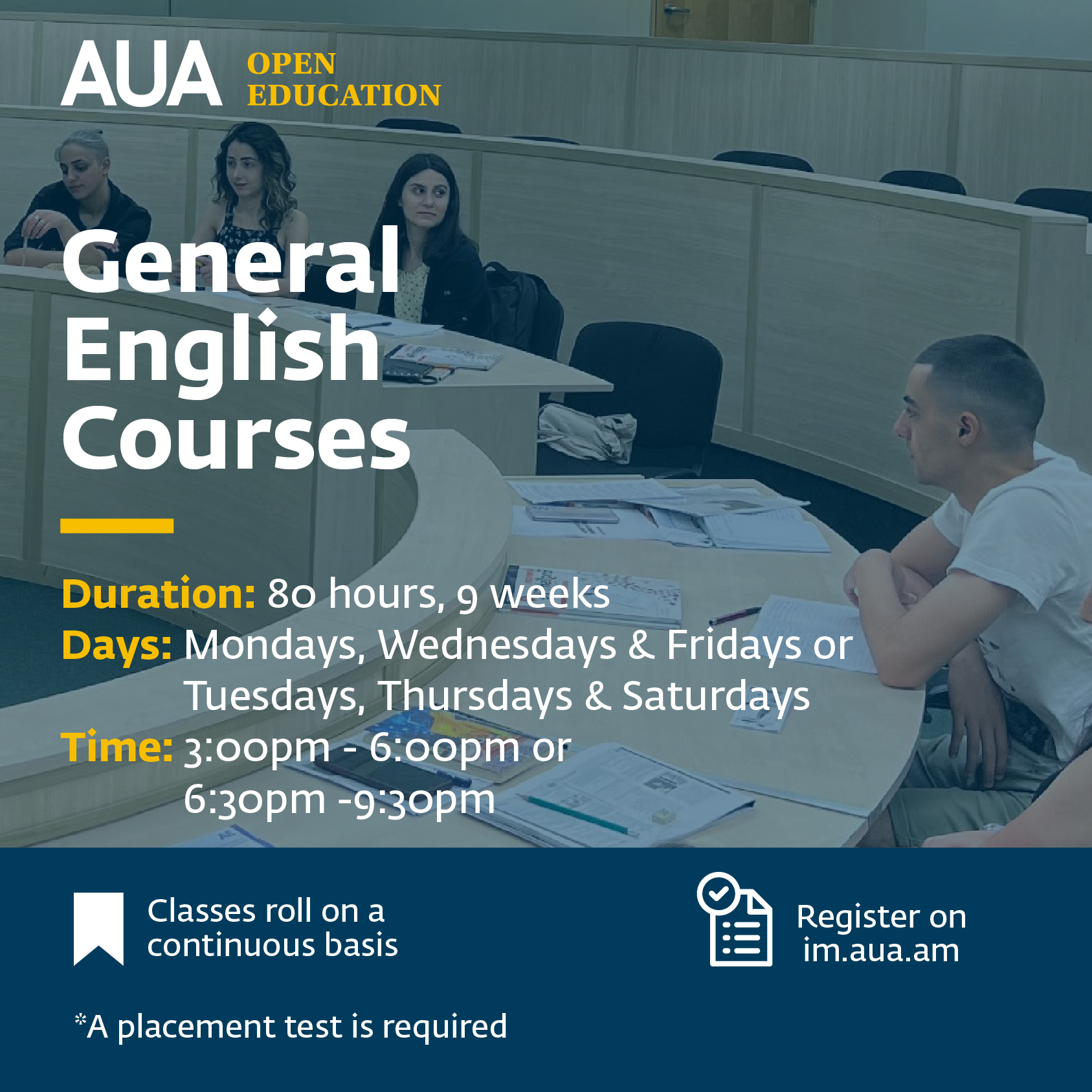 General English  AUA Open Education